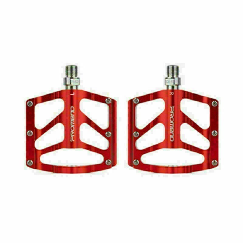 PROMEND Aluminum Flat Bicycle Pedals Wide MTB Road Bike Pedal Sealed 3 Bearing