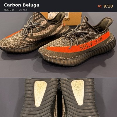 Adidas Yeezy Boost 350 V2 Lot of 12 Pairs Size 9.5 & 10 All Original Boxes Used 
