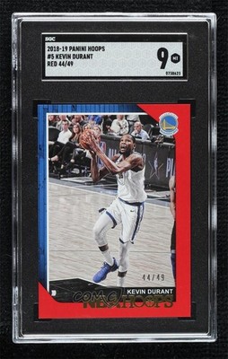 2018-19 Panini NBA Hoops Red /49 Kevin Durant #5 0d3