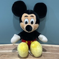 Disneyland Mickey Mouse Plush Soft Toy Vintage 1980s/1990s Walt Disney World 10