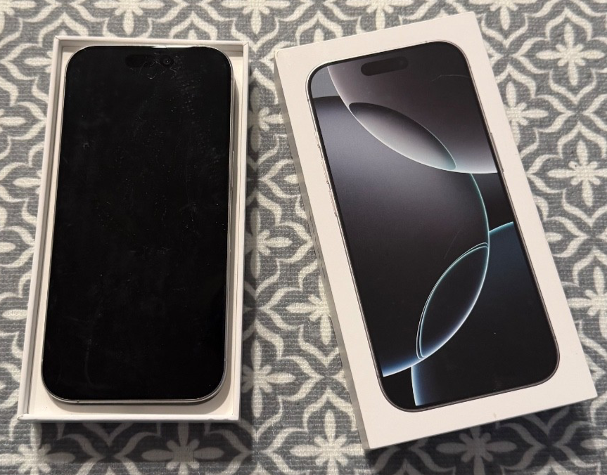 Apple iPhone 16 Pro - 1 TB - White Titanium - Unlocked | eBay