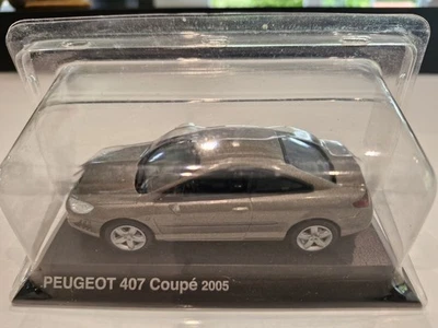 Voiture Peugeot 407 Coupé 2005 1/43 Norev Hachette  - Photo 1/4