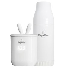 The Baby's Brew Portable Baby Bottle Warmer Pro Set, Dual Heating Modes,