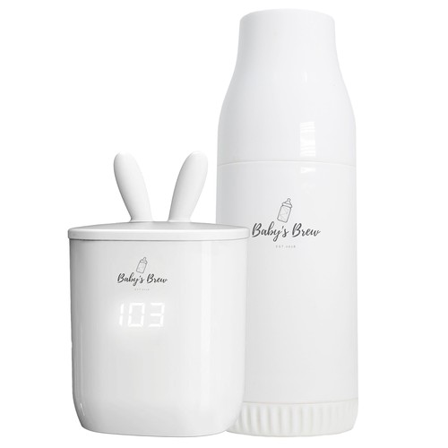 The Baby's Brew Portable Baby Bottle Warmer Pro Set, Dual Heating Modes,