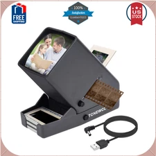 35mm Slide and Film Viewer, Negative Scanner, 3X Magnification, USB Powered