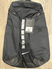 New Nike Elite Hoops Pro Stripes Backpack Black Basketball Gym Bag One Size NWT