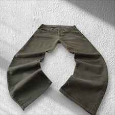 Armani Jeans Vintage Archive - Olivgrün / Braun - Neon Green Stitching -...