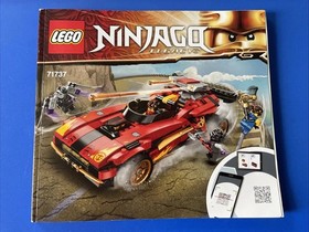LEGO NINJAGO: X-1 Ninja Charger (70727) Bags 3, 4, & 5 W/Booklet & Most Stickers