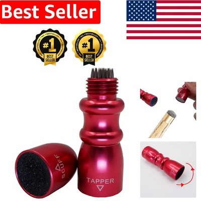 Compact Stainless Steel Billiard Tool: Scuffer, Shaper, Aerator for Players