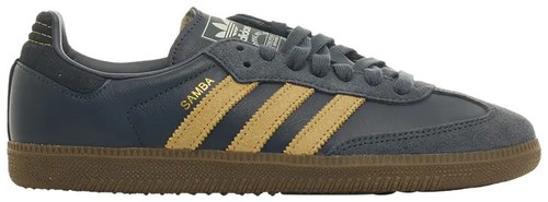 adidas gazelle silver green womens Adidas Samba OG Night Navy Cream White Gum ID2056 – juanma-shop main image 1