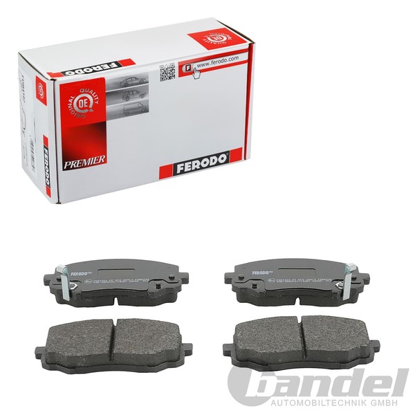 Ferodo ECO-FRICTION BremsbelÄGe Vorne Passend FüR Hyundai I20 | FDB4234-image