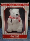 Vintage 1994 Coca Cola Always Cool Polar Bear Cookie Jar w Box