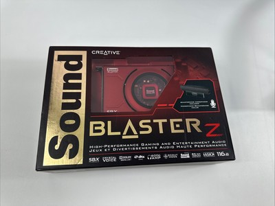 Creative Sound Blaster Z PCIe Gaming Audio Card w High Performance Headphone Amp