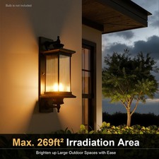 Modern Garden Wall Light Outdoor Fixture External Vintage Lantern Wall Lamp