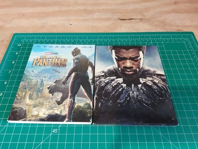 Black Panther Blu-ray, 2018, Target Exclusive w Slipcover & 40 Page Gallery Book