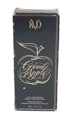 KVD Vegan Beauty GOOD APPLE Full Coverage SERUM FOUNDATION 1.01 fl oz LIGHT #008