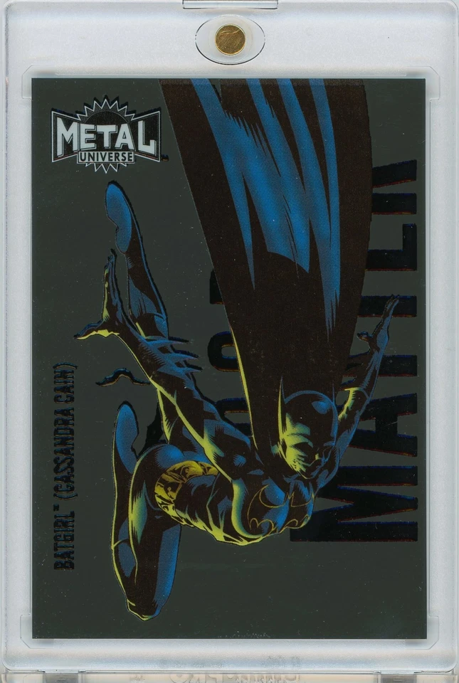 2025 SkyBox Metal Universe Batman DM-25 Batgirl (Cassandra Cain) Dark Matter SSP - Image 2 of 3