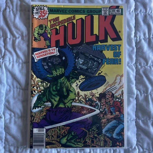 INCREDIBLE HULK #230 - DECEMBER 1978 -  HIGH GRADE - VINTAGE MARVEL COMIC