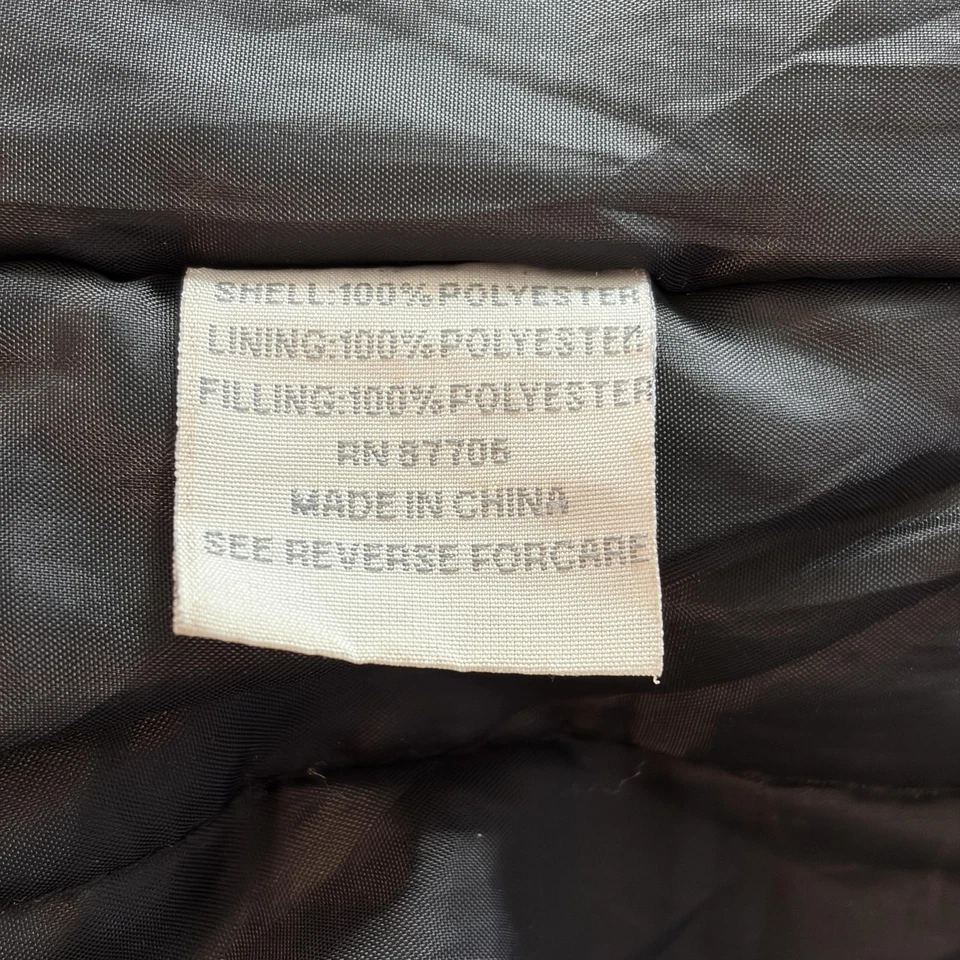 Snap-on Jacket Mens Large Black Gray Red Full Zip Insulated Bomber Embroidered - Image 3 of 4