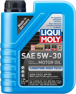 LIQUI MOLY Longtime High Tech SAE 5W-30 | 1 L | Fully synthetic 1 Liter 