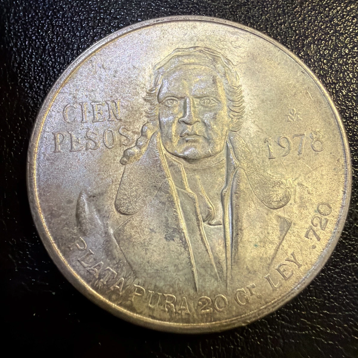 Silver 100 Pesos Denomination 1978 Mexican Coins (1905-Now) for