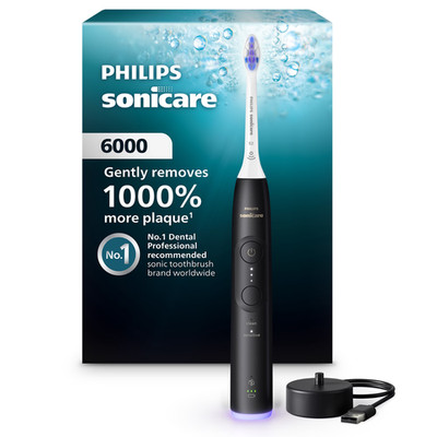Philips Sonicare 6000 Series Electric Toothbrush HX7401/04 6 Settings