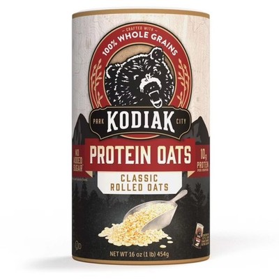  Protein-Packed Classic Rolled Oats, 16 oz Canister
