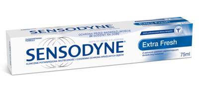 5054563072931 Extra Fresh Toothpaste pasta do zębów wrażliwych z fluorkiem 75ml 