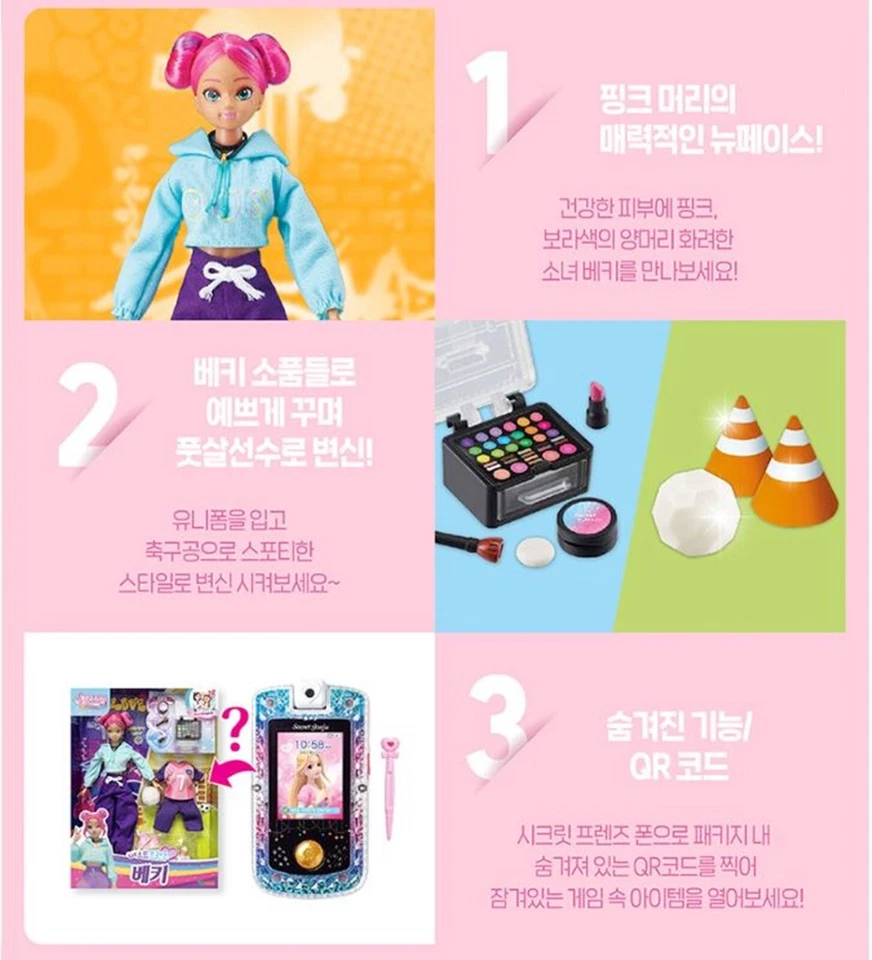 Секретный Juju лучшие друзья BECKY Barbie кукла девочек игрушка JouJu Корейский совершенно новый - Изображение 4 из 4