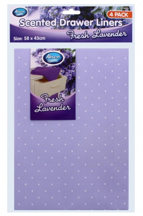 PACK OF 4 or 1 SCENTED PERFUMED FRAGRANCED DRAWER DRAW LINERS INSERT ...
