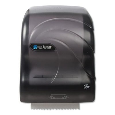 San Jamar T7490TBK Simplicity Mechanical Roll Dispenser, 12 3/8 X 9 1/2 X 14