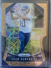 2019 Panini Prizm- Adam Humphries-Gold Laser Prizm Parallel #161 Titans