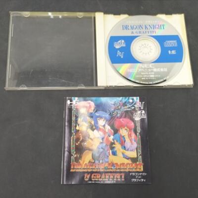 NEC Avenue Pc-Engine Dragon Knight Graffiti Japan Game - Super CD