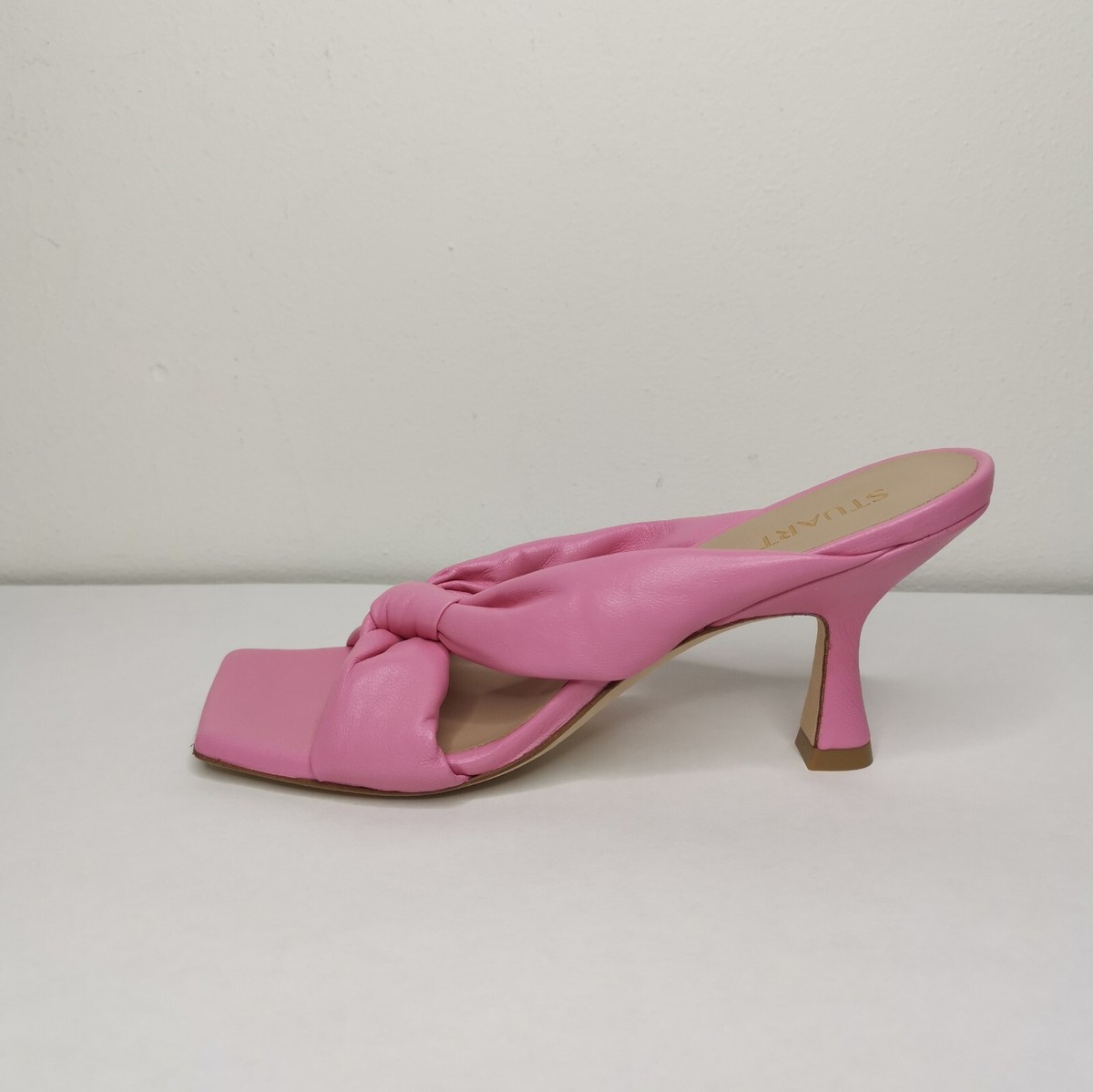 Stuart Weitzman Playa 75 Knot Sandals Pumps Choosing Size  Stuart Weitzman Miami Sohigh 145 Platform Slide Hot Pink Multi, Size 7.5 B main image 0