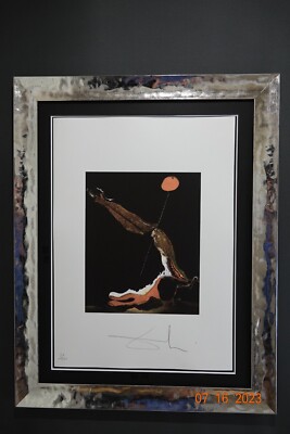 Salvador Dali Lithographie Größe 50 x 70 cm ! Sign , Limitiert, Prägestemp.