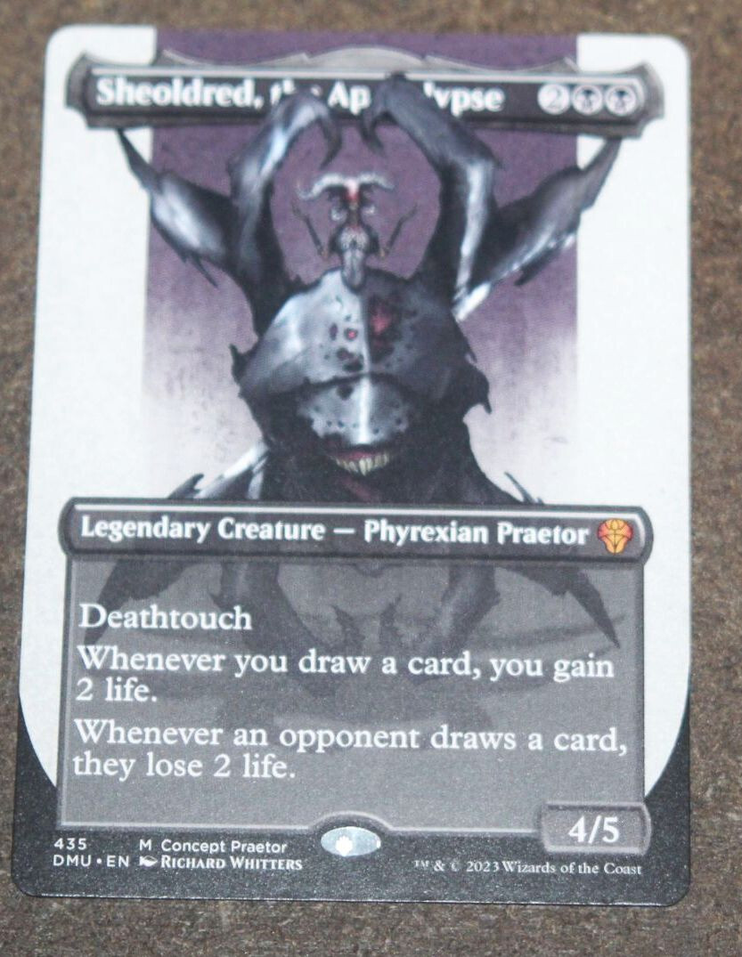 Sheoldred, the Apocalypse Concept Praetor Phyrexia: All Will Be
