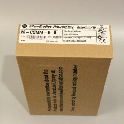 Allen Bradley 20-COMM-E Interface Adapter Ethernet I/P Ser. B V 4.002  20COMME | eBay
