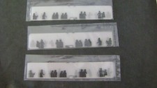 Lionel 2600 Madison Car Window inserts w/silhouettes 3-sets for 3 cars 