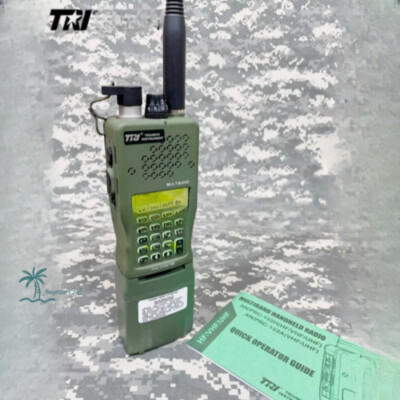 IN US! TRI AN/PRC-152 Aluminum Alloy UV Three Proof 6-speed Walkie