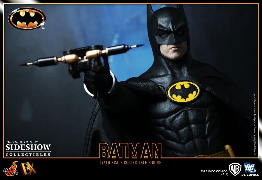 Figurine Batman DX09 Hot Toys 1/6 : chef-d'œuvre de collection vintage 1989
