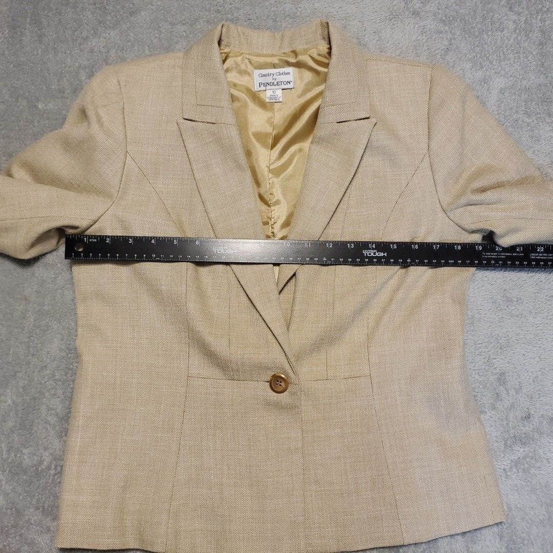 Pendleton Country Clothes Blazer Jacket Womens Si… - image 12
