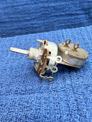 NOS Mallory potentiometer Push on/off Switch 5A 125V - 28.6 ohms across ...