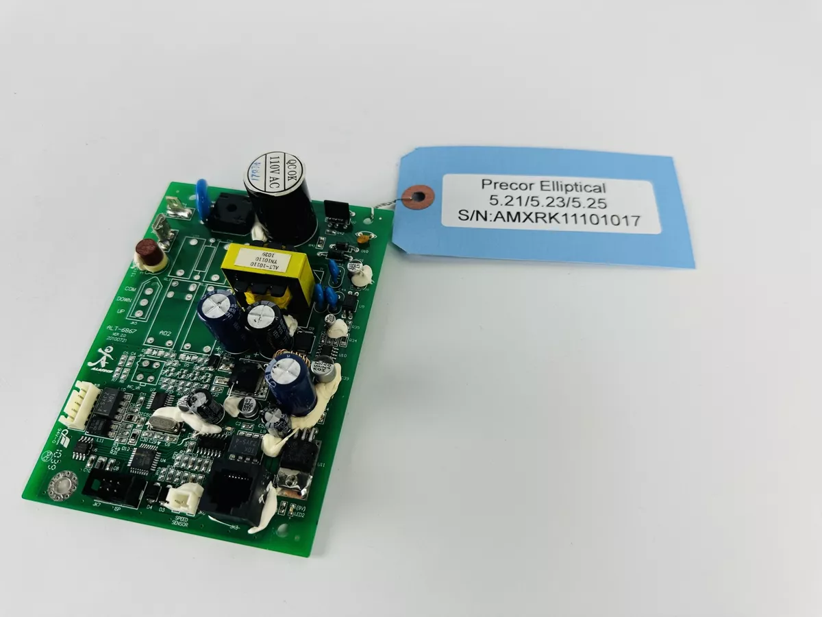 Precor EFX 5.21 5.23 5.25 Elliptical Lower Control Motor Board ALT 6867 BP232