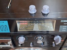 3D Printed - 2 Silver Knobs Volume Balance for Lasonic 931 Boombox Radio