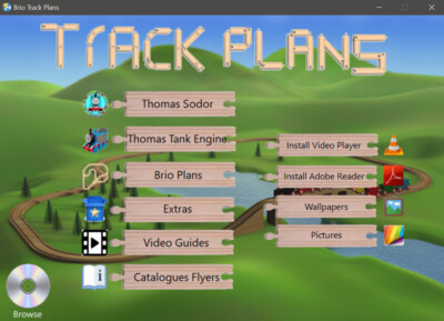 Brio railway Track plans Wooden Layouts 84 Designs to print and