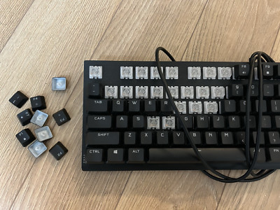 Corsair K60 RGB Pro Mechanical Gaming - Genuine Functional Keycaps *KEYCAP ONLY