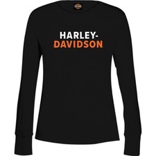 Harley-Davidson Langarm-Shirt Stacked Name