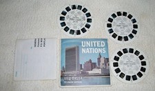 Vintage 1965 View-Master UNITED NATIONS A 651 3 Reel Set catalog