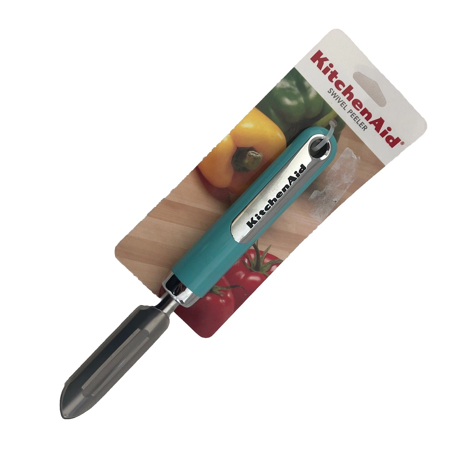 New KitchenAid Aqua Sky HAQA Classic Vegetable Potato All Purpose Peeler