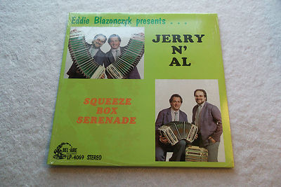 JERRY N' AL - Squeeze Box Serenade - LP Vinyl BEL-AIRE Sealed New - Polka